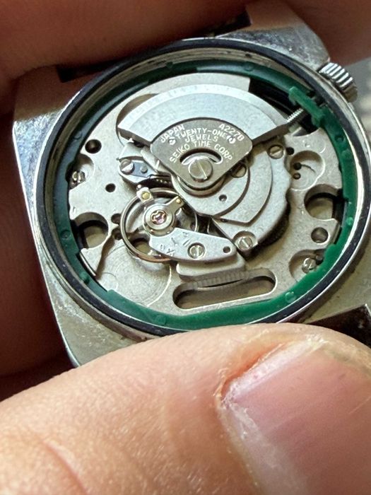 Ceas vintage Seiko 5 automat, ref. 4227-00B0, 30 mm,