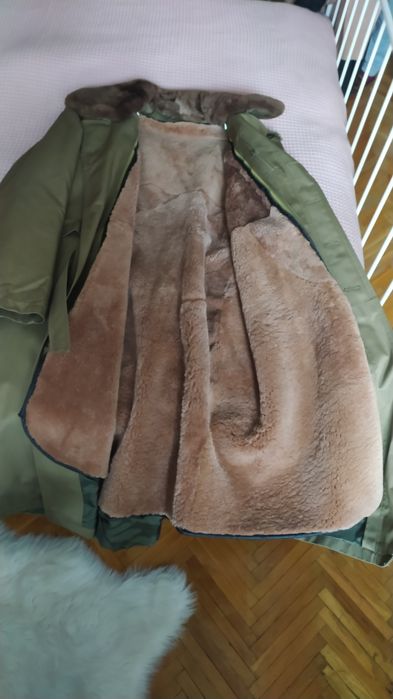 Военни шуби с кожена подплата