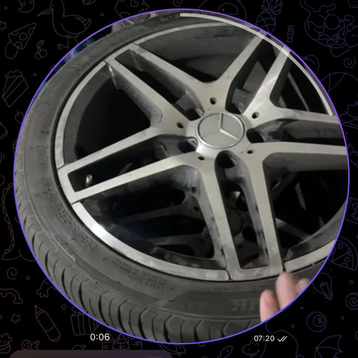 Диска AMG Mercedes оригинал (4шт)