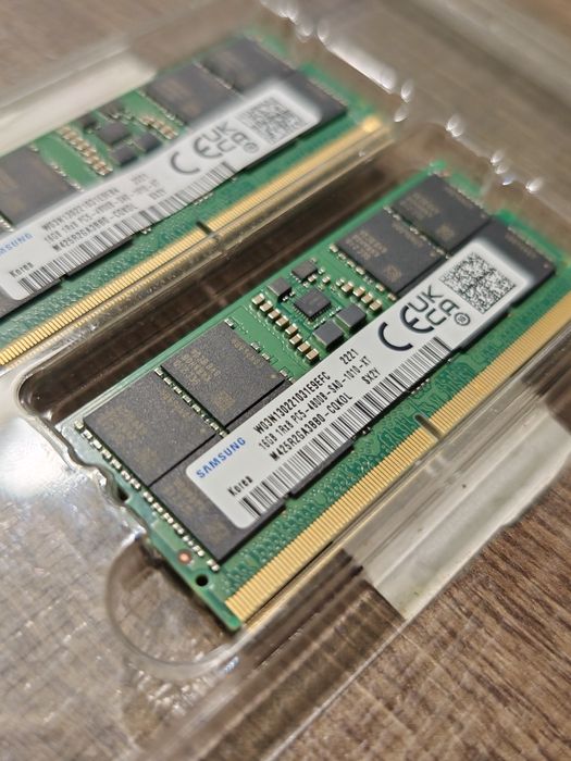 Ram 16gb x 2 / 4800mhz / sodimm / samsung / за лаптоп