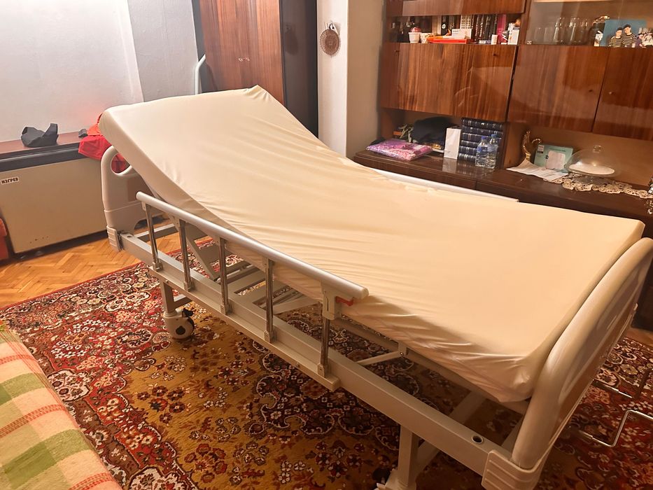 Болнично легло, неизползвано