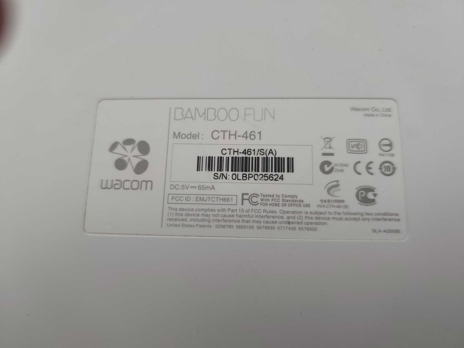 Графичен таблет Wacom Bamboo Fun Pen & Touch Small