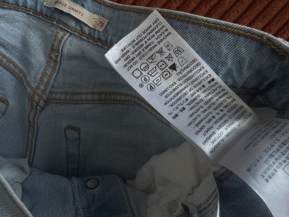 Дамски къси панталони Levi’s Ribcage / 28