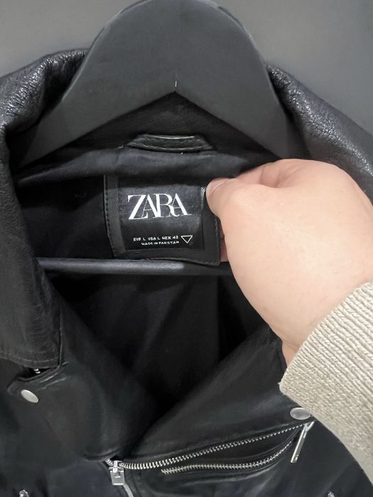 Кожено Яке ZARA - чисто ново , два пъти обличано с касова белешка
