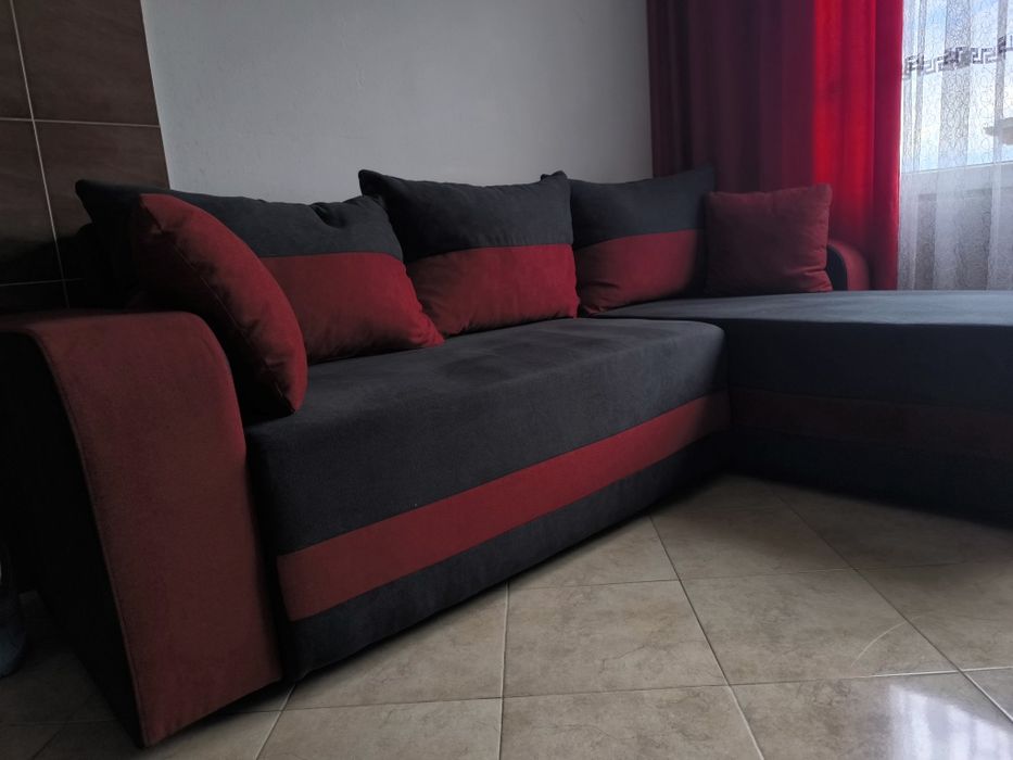 Ъглов диван разтегателен универсален