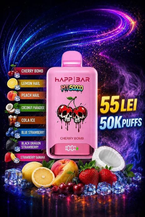 Vape 50 000 puffs sigial 55 lei