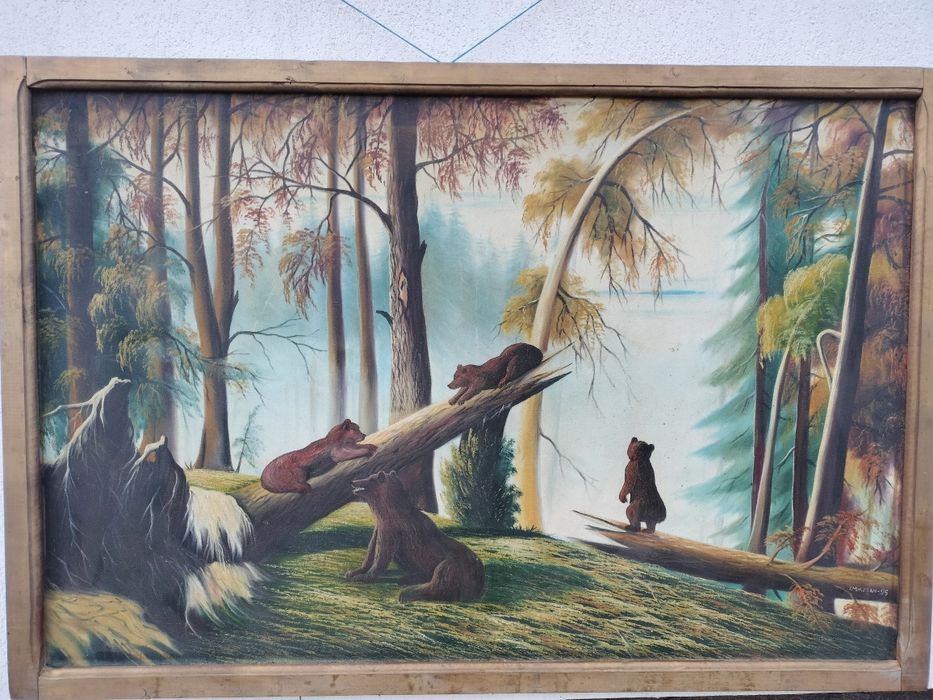 Tablou pictat pe panza 165x106