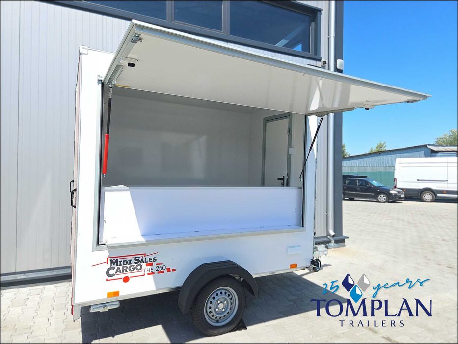 Remorca comerciala fast-food 2.50m x 1.50m - TOMPLAN THE 251.00