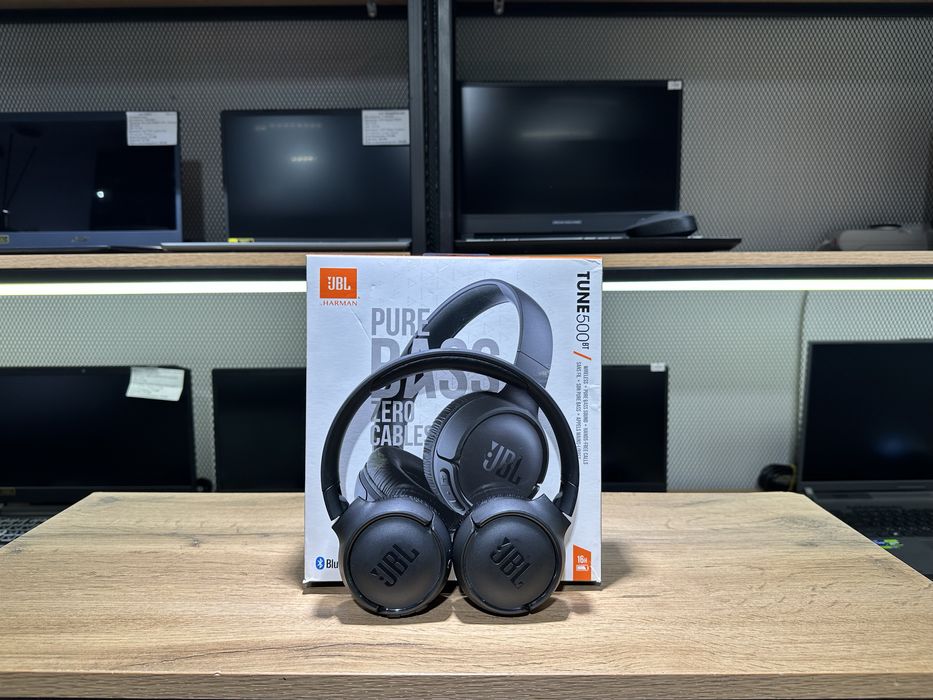 Беспроводные наушники JBL Tune 500 BT, черные, 10178/А10