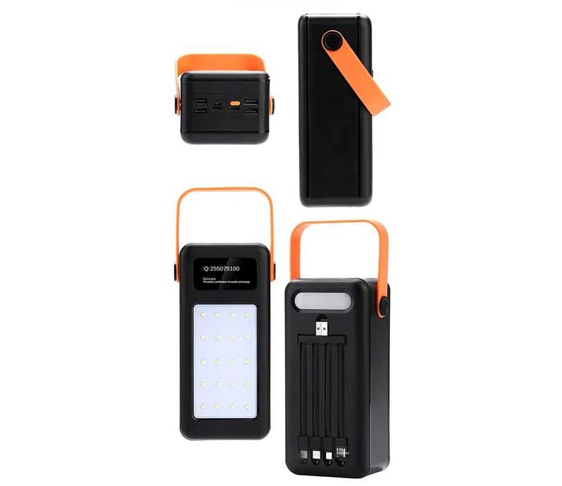 Външна Батерия Power Bank за къмпинг с реален капацитет 40 000 mAh.