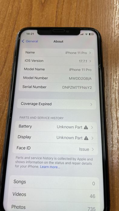 iPhone 11 pro 64 GB