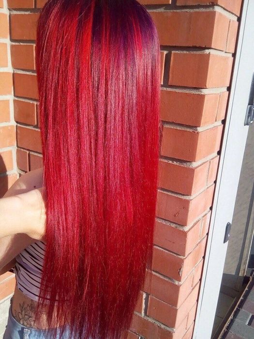 Стойкая краска для волос Anthocyanin R02 — Pure Red (ярко-красный)