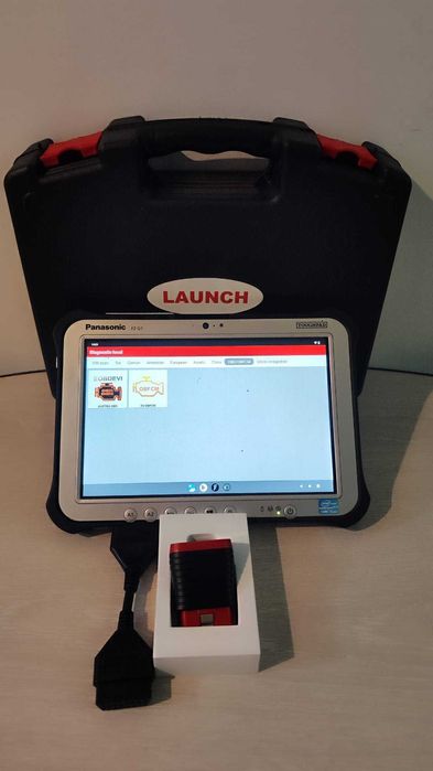 NOU Kit Tester Auto Launch Bluetooth + Tableta PANASONIC Militara CF20