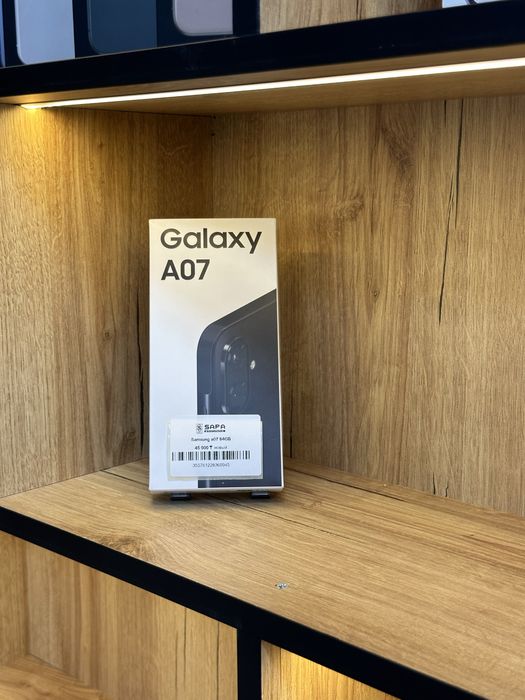 Samsung A07 black новый
