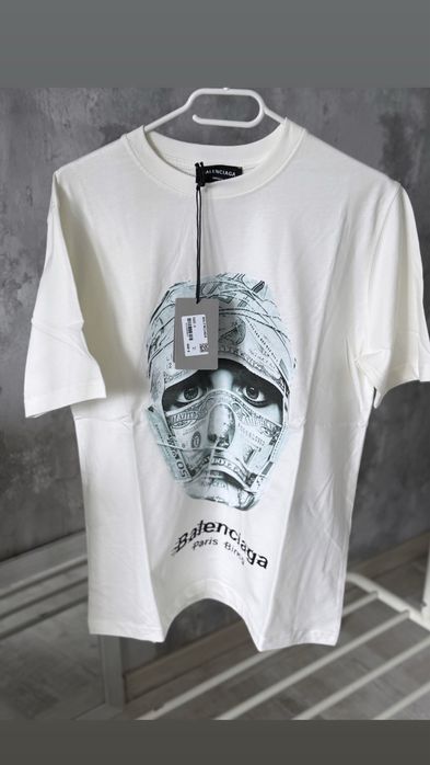 Tricou Balenciaga OFF White Amiri