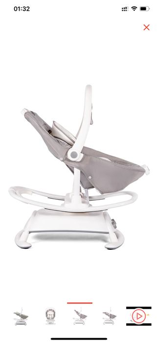 Продам детский шезлонг Joie