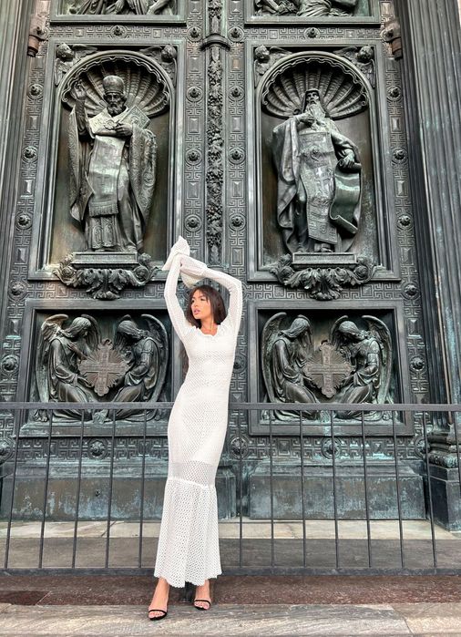 Платье вечернее свадебное новое kechki to'y libosi