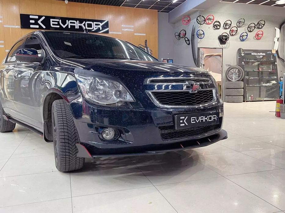 Обвесы на Cobalt. Сплитер, Диффузор, Пороги