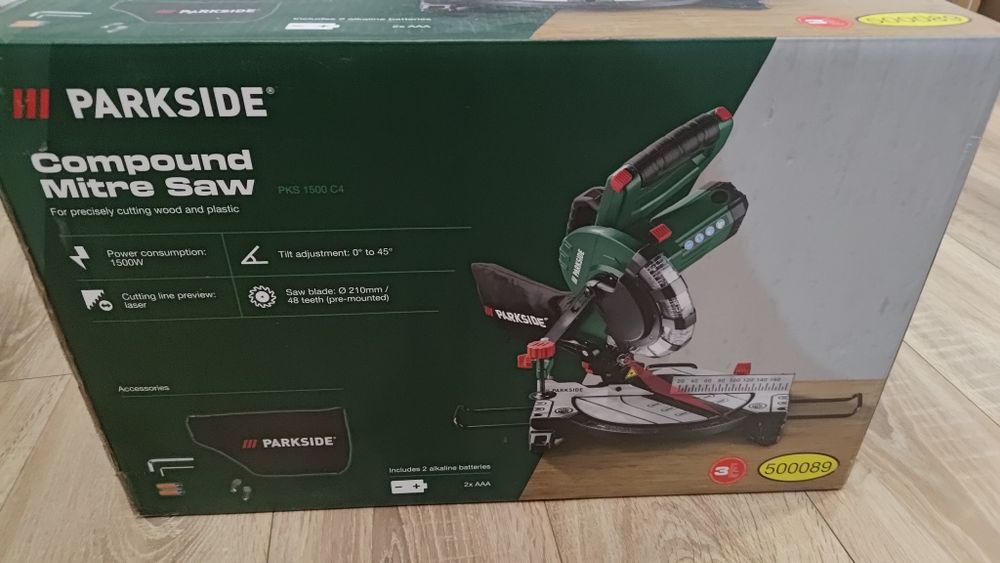 Vand fierăstrău unghiular Parkside