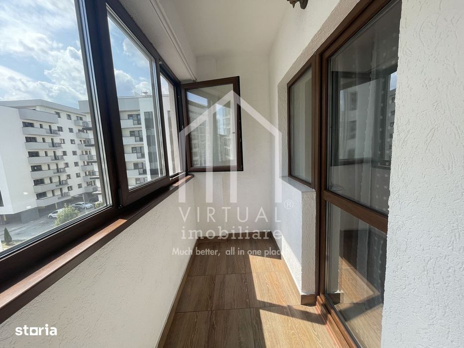 Apartament cu 2 camere, balcon, loc de parcare -Doamna Stanca
