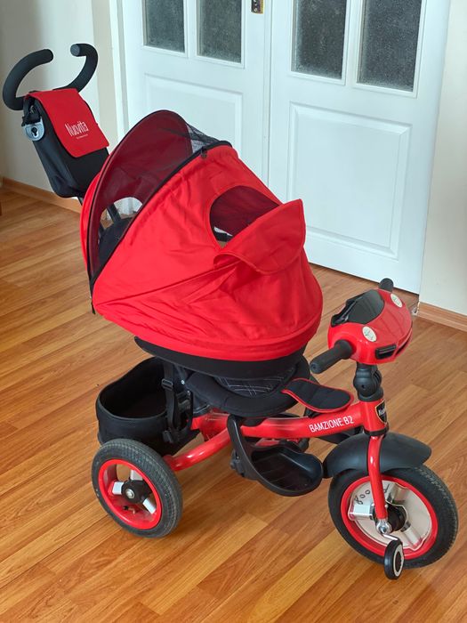 Велосипед-коляска Nuovita Bamzione B2 трехколесный складной 3 в 1