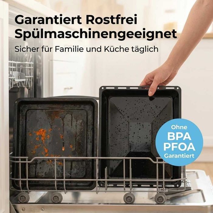 Тави за печене ICQN 422 x 370 x 30 и 45 мм