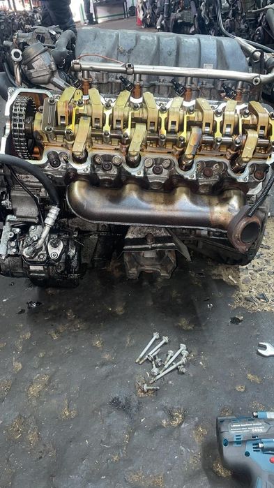 Привозной двигатель на Мерседес 113 5.0 л