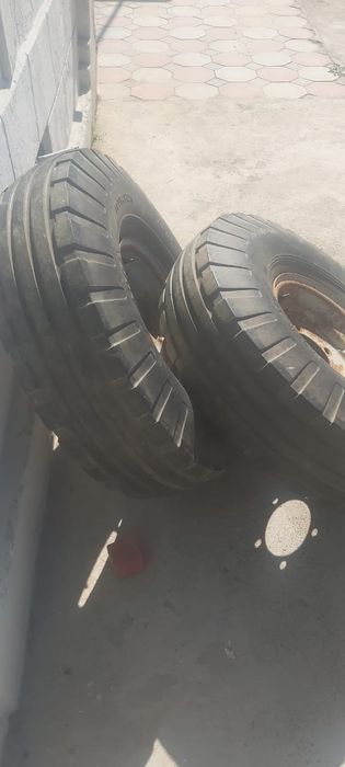 Колёса в сборе с дисками.