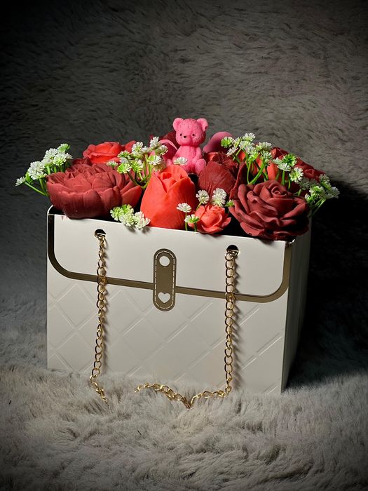 Aranjament din ceara Pinky Promise