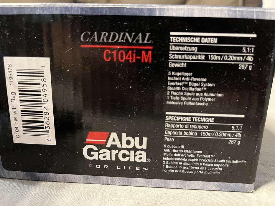 Макара ABU GARCiA Kardinal