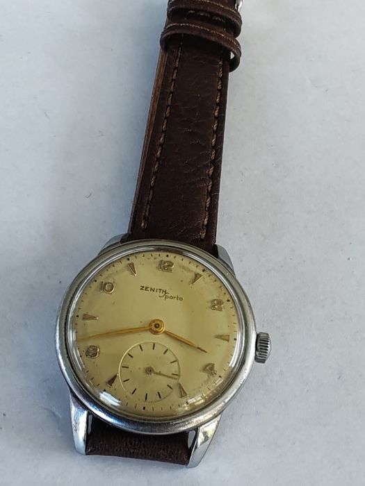 Ceas Zenith Sporto Int Manuala 34 mm Funcționează excelent!