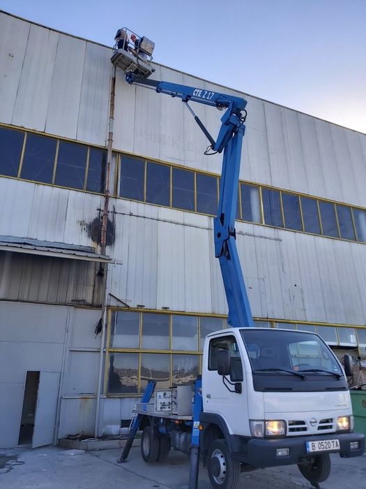 Автовишка под наем 17 метра вишка под наем варна