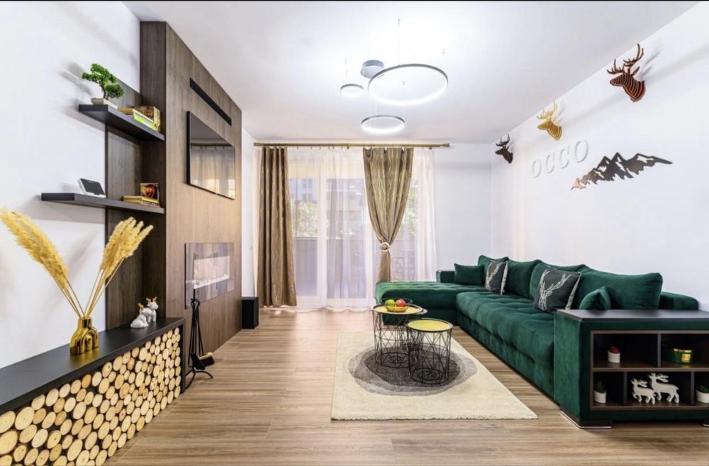 2 camere LUX Urban Plaza | 80+ mp | Terasă 30 mp | Parcare | Regim hotelier
