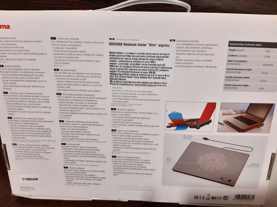 Suport răcire notebook