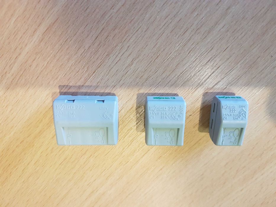 455 (buc.) cleme legatura, conector de imbinare Wago cu 2, 3, 5 poli
