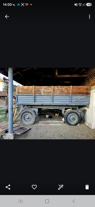 Продавам ремарке 5 тона