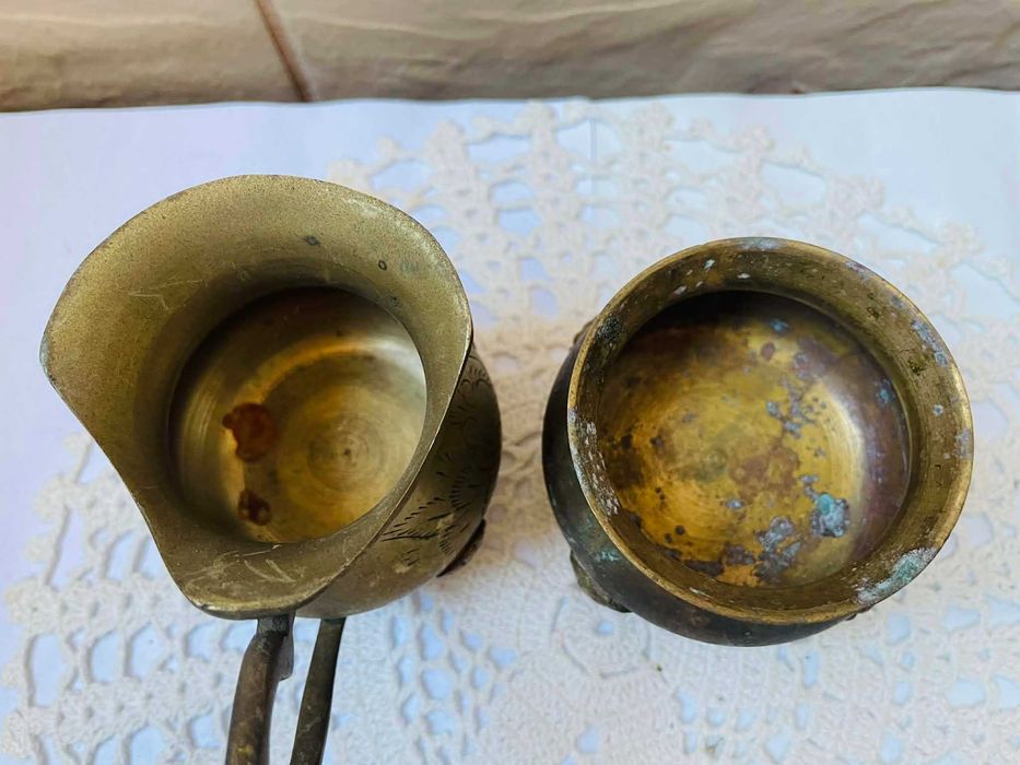 Красив месингов комплект от Англия