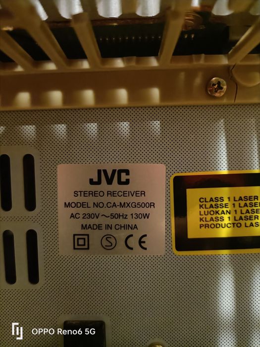 Combina JVC CA-MXG500R cu boxe Samsung