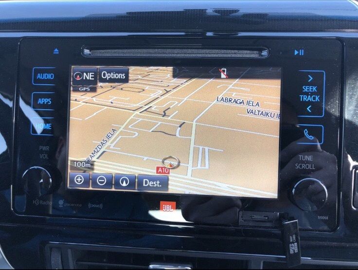 Европейска Сд Карта Американски Канадски Toyota Lexus Gen.8/9 Micro Sd