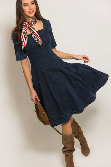 дънкова рокля- ephos