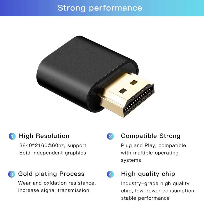 HDMiI dummy plug 4k