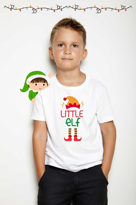 Семейни Коледни Тениски с възможност за Персонализация