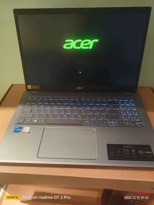 Асер АСПИРЕ А515-58М-57Q1 , ram 16 gb , 512. 2023г. Гаранция