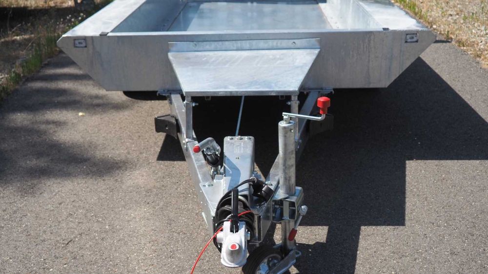 Remorca transport UTILAJE,3500kg,2920 x 1520,Fabricata in RO