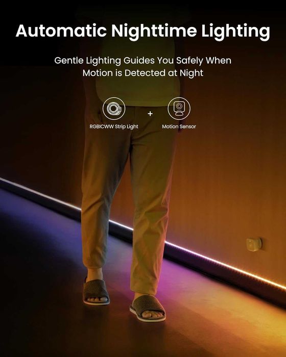 SwitchBot RGBICWW LED лента 5M