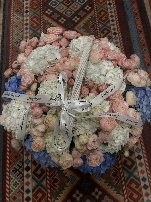 Букет с корзиной