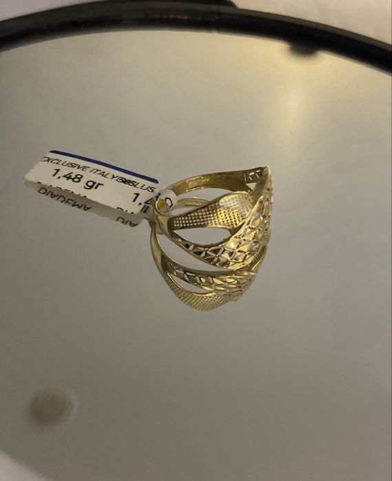кольцо италия золото