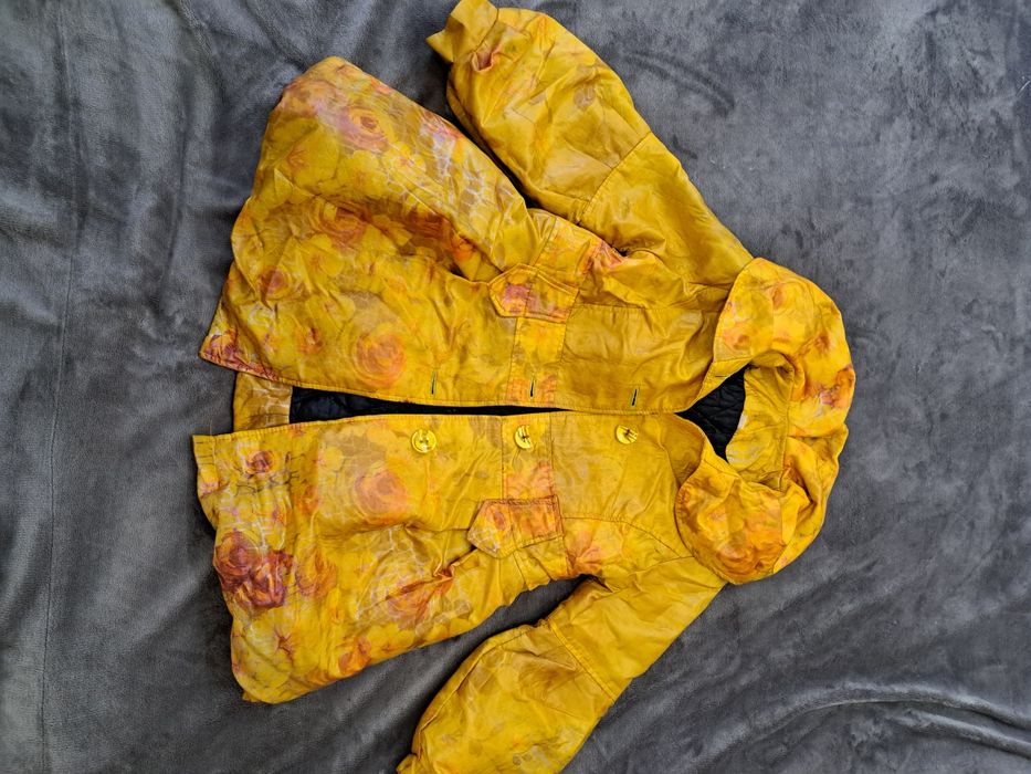 Тёплая детская куртка плашь