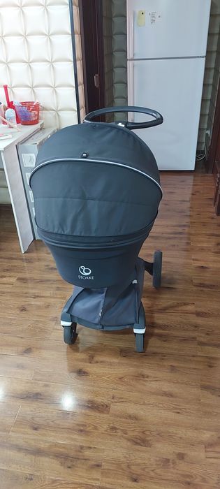 Детская коляска люлька stokke v6 xplory (база + люлька+сумка)