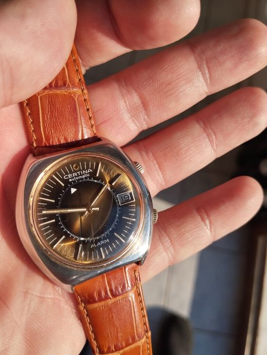 Ceas vintage Certina cu alarma AS 5008